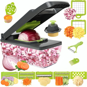 Vegetable Chopper – 16 in 1 Mandoline Slicer